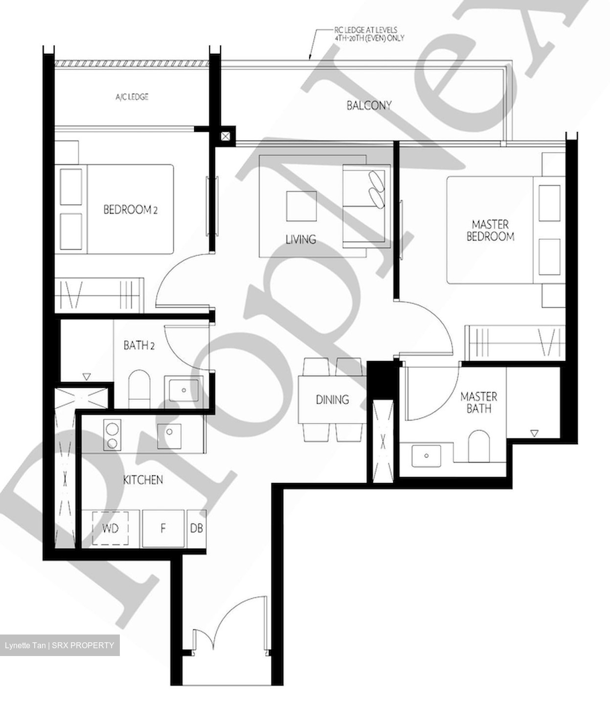 Amber 45 (D15), Apartment #634081861
